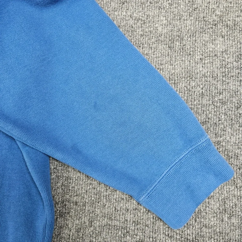 Polo Ralph Lauren Quarter 1/4 Zip Pullover Sweater Mens 3XB Big Blue Knit Preppy